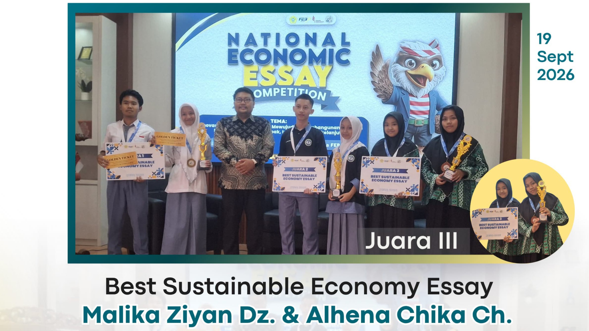 Maniska Team Ukir Prestasi di NE2C 2026 melalui Inovasi Pakan Berbasis Lemna minor